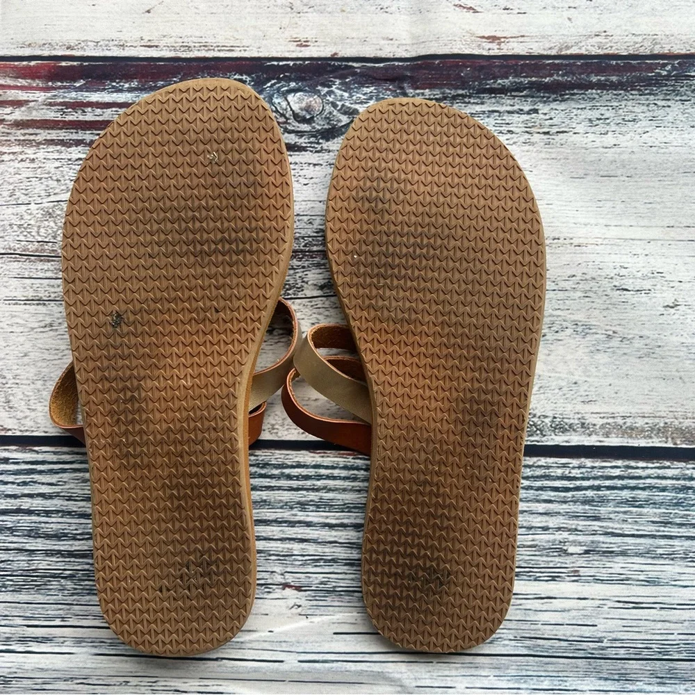 Strappy Women’s Sandals Tan / Gold / Brown comfortable squishy